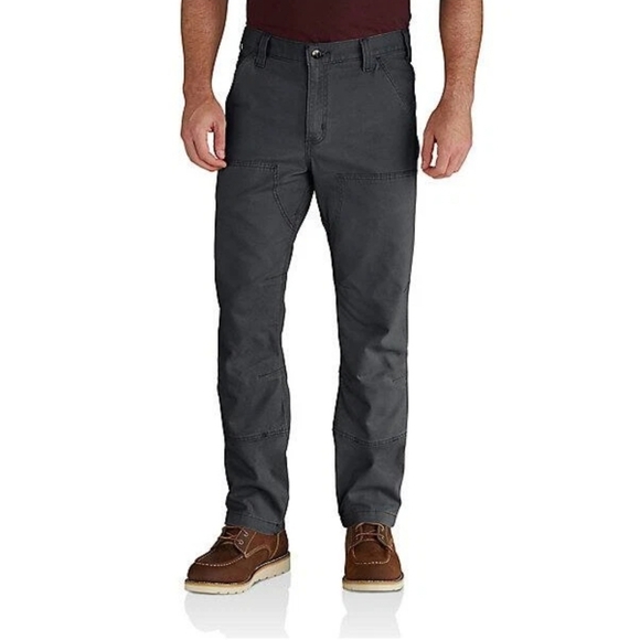Carhartt Men's Jeans Rugged Flex Relaxed Canvas Double-Front Utility Work Pants - Picture 1 of 9